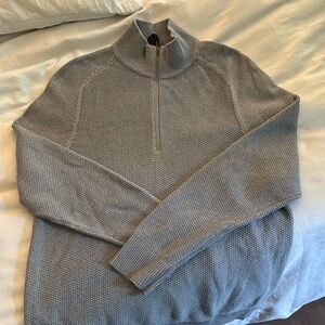 Lululemon Men’s Waffle Texture Quarter Zip